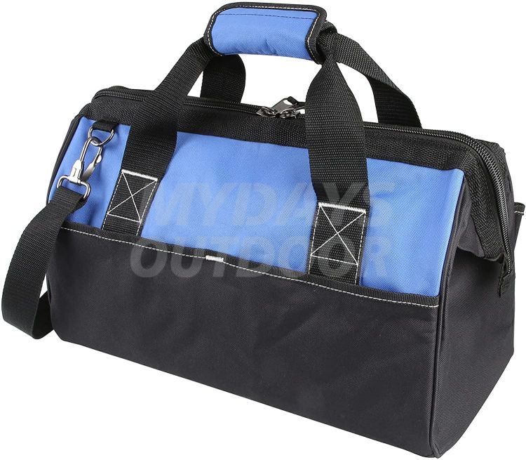 Нескользящая 18-дюймовая сумка для инструментов с широким горлышком и органайзер для домашней мастерской или рабочей площадки MDSOT-5