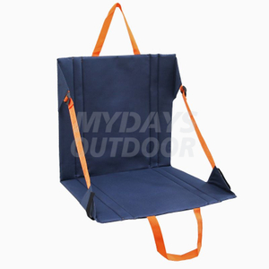 Портативное напольное кресло MDSCS-11 с подушкой для сидения на стадионе, пляжное кресло с откидной спинкой