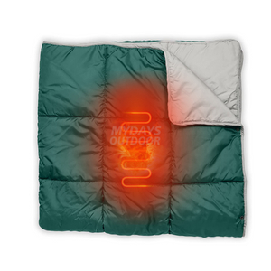 Сверхпортативное одеяло для кемпинга с подогревом - ветрозащитное теплое MDSCL-6-H
