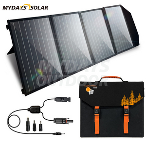 Портативное складное зарядное устройство на солнечных батареях мощностью 100 Вт MDSC-6