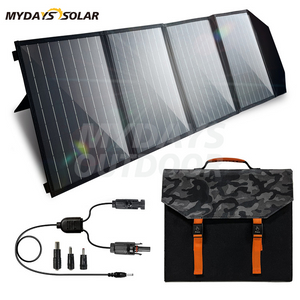 Портативное складное зарядное устройство на солнечных батареях мощностью 100 Вт MDSC-5